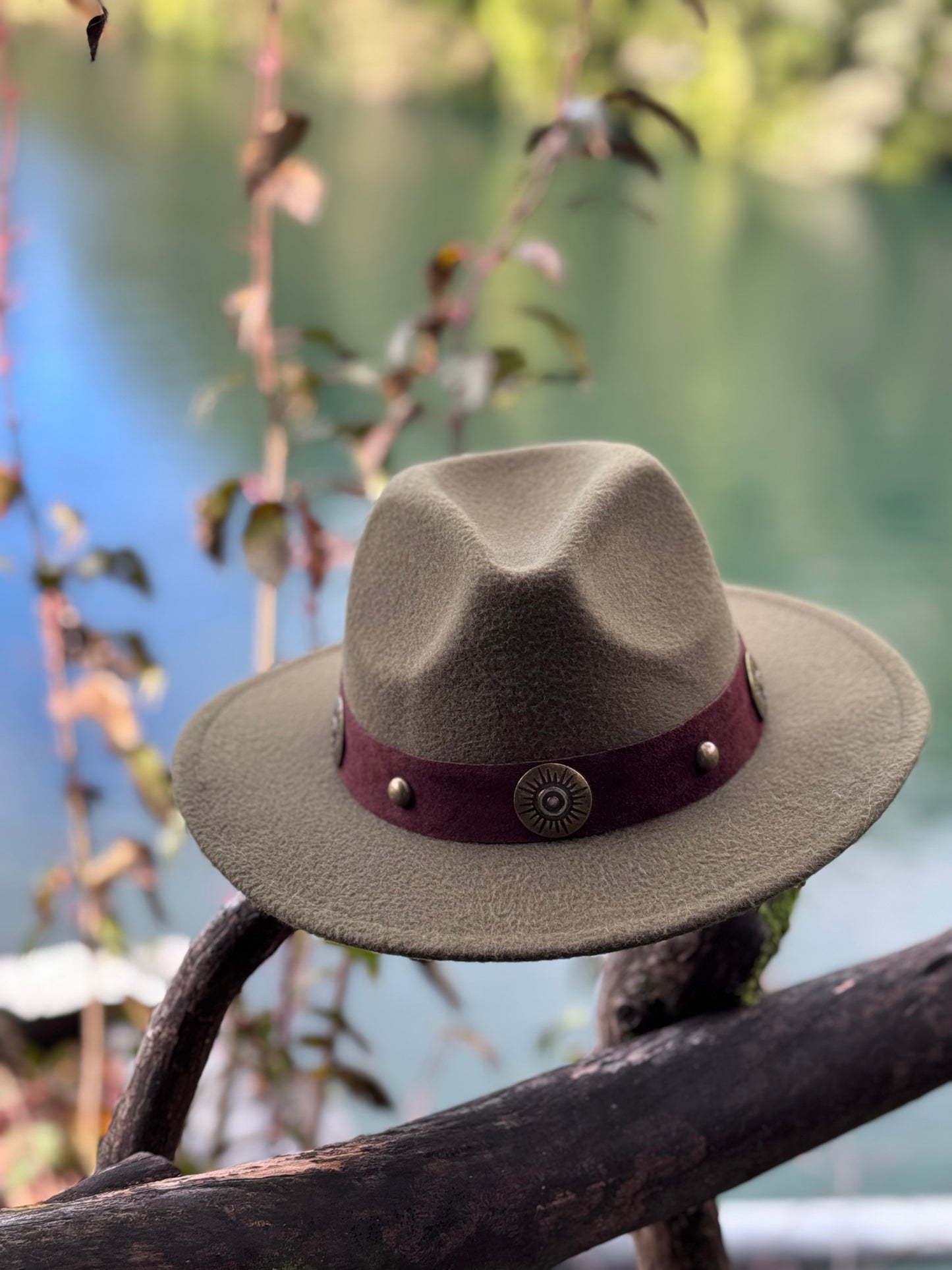 Sombrero Lahuen verde musgo