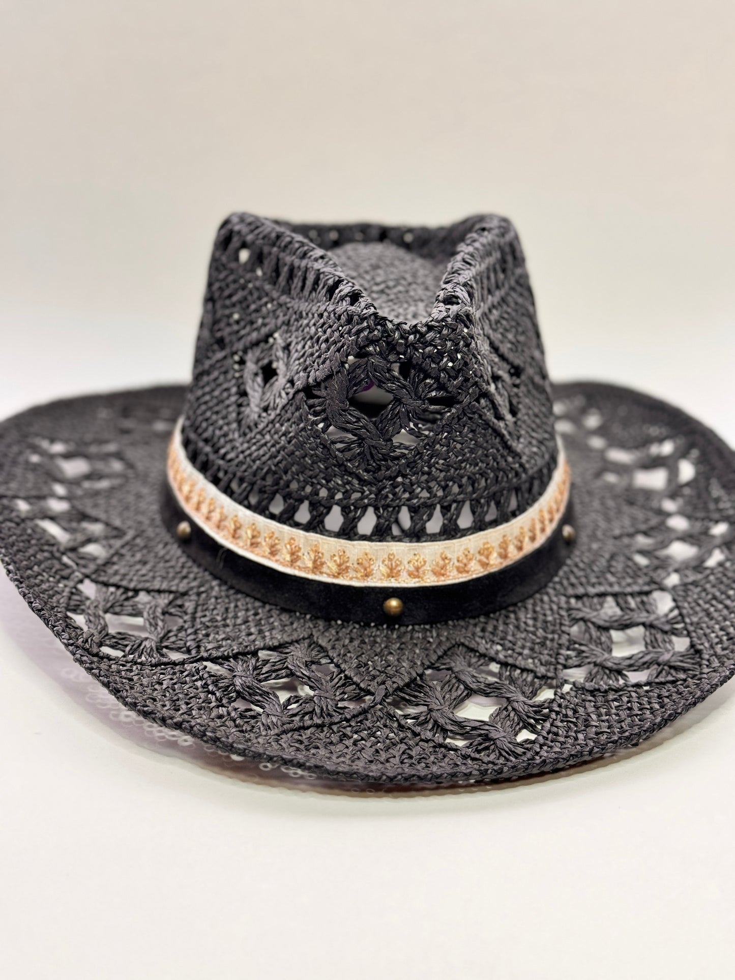 Sombrero Cow Antu Negro