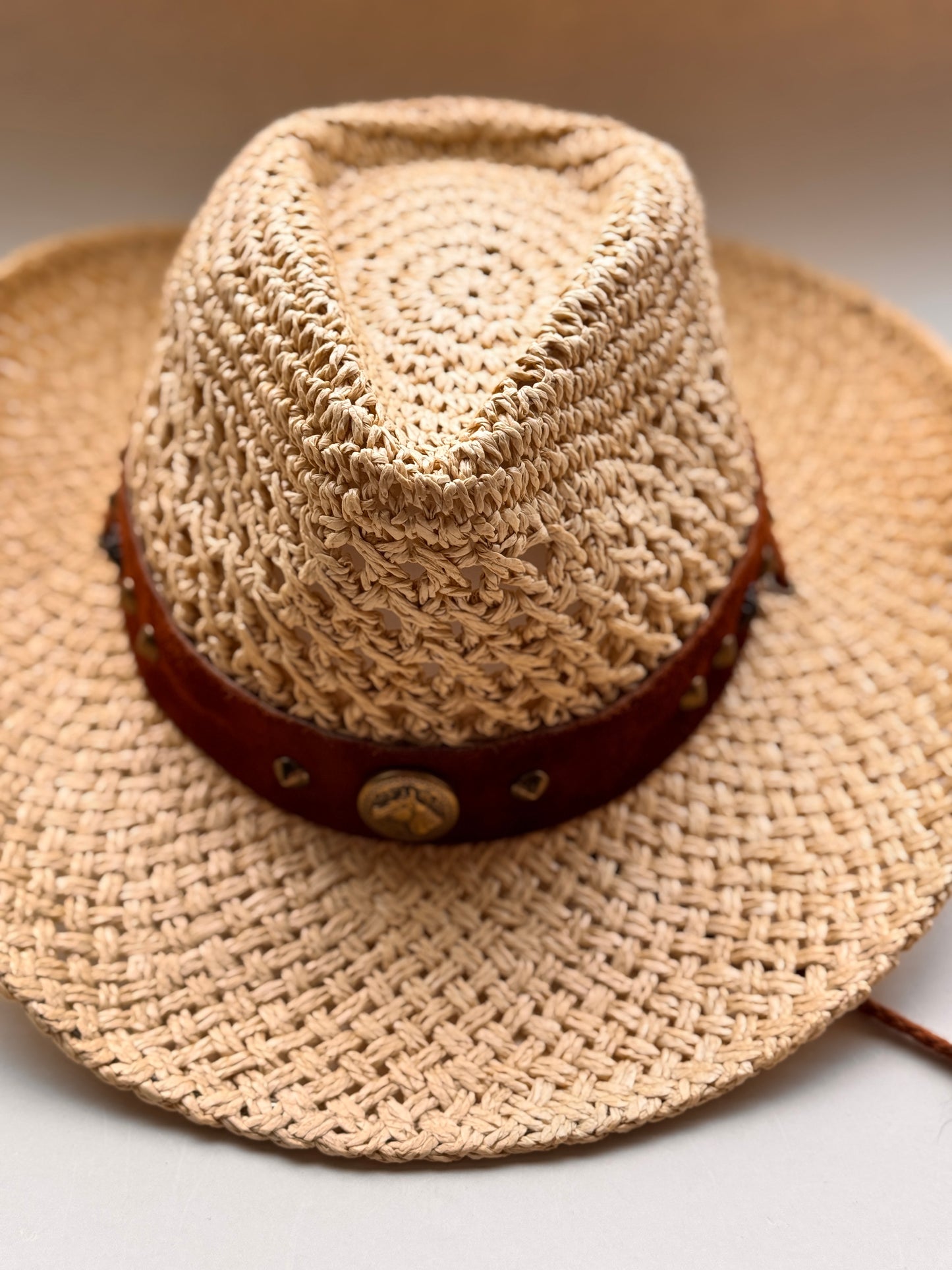 Sombrero Kawell fibra (crema)