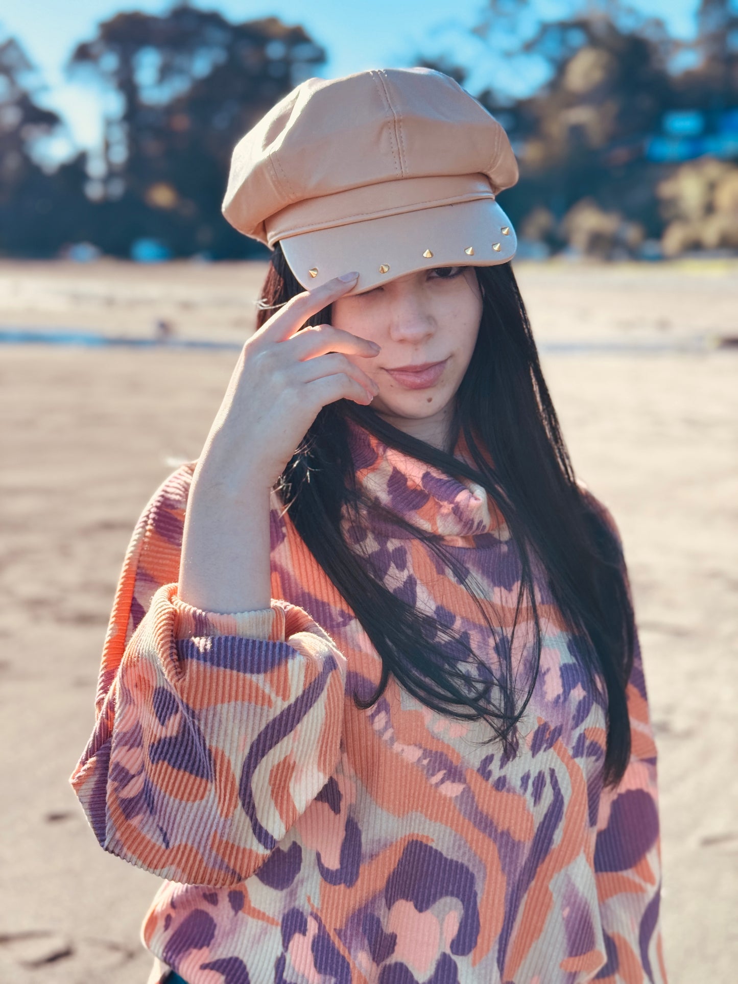 Boina Selena  Ecocuero