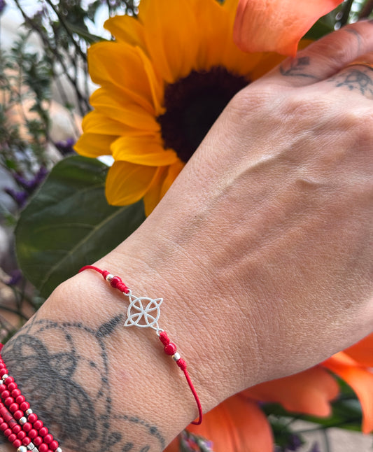 Pulsera amuleto nudo de bruja🔮