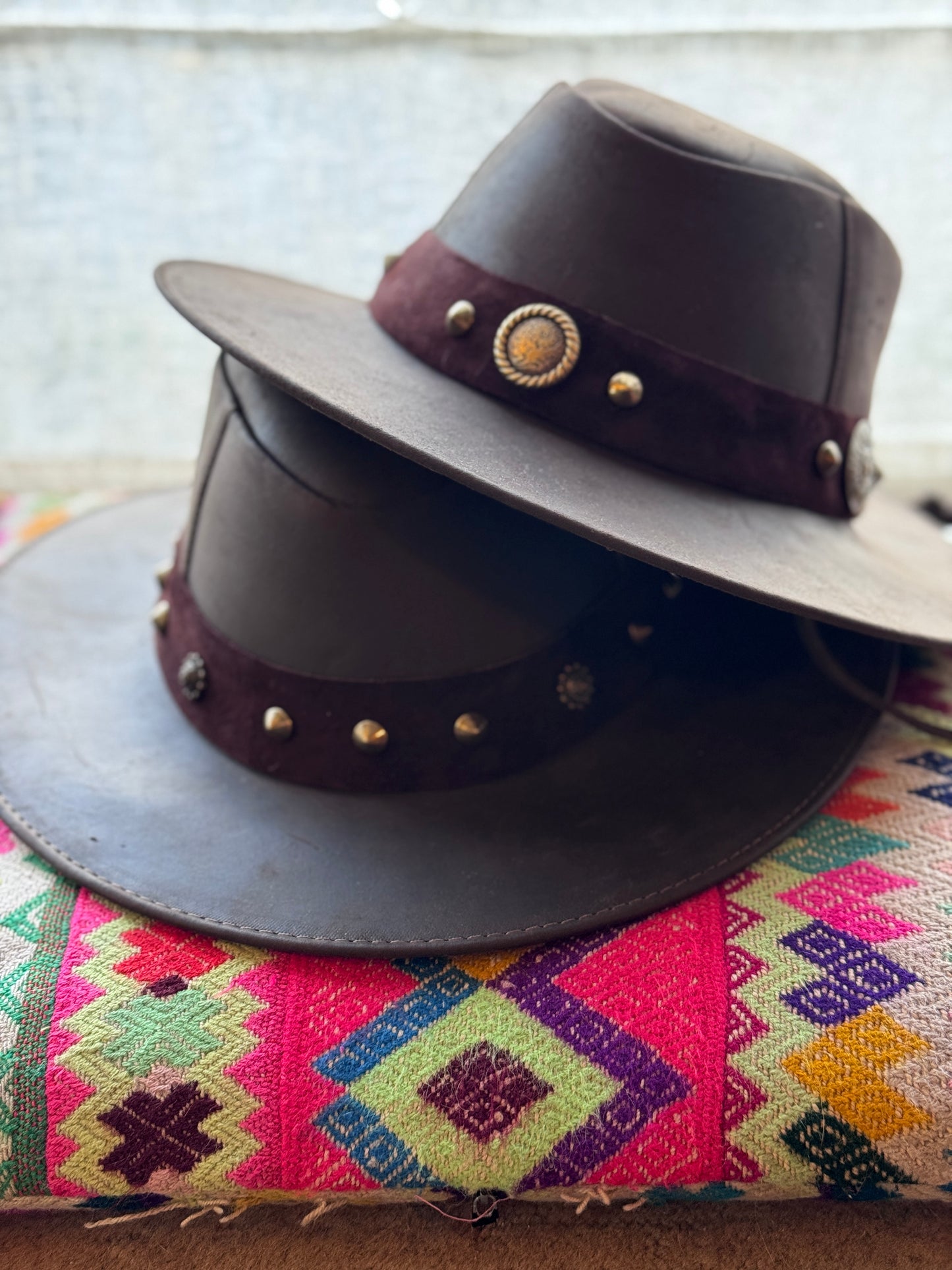 Sombrero Cuero Boho