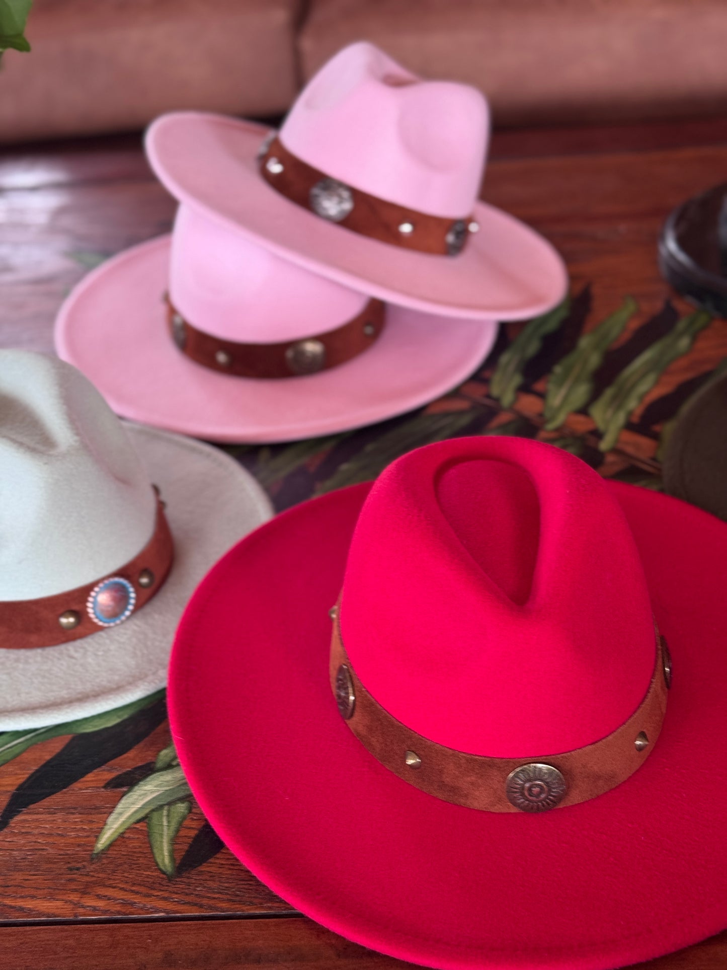 Sombrero Garza Rojo italiano