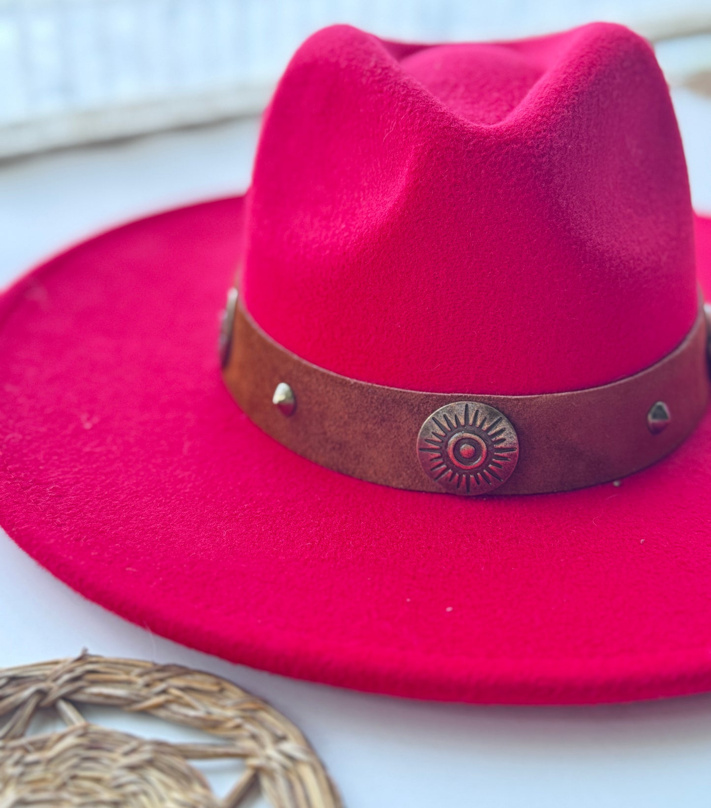 Sombrero Garza Rojo italiano