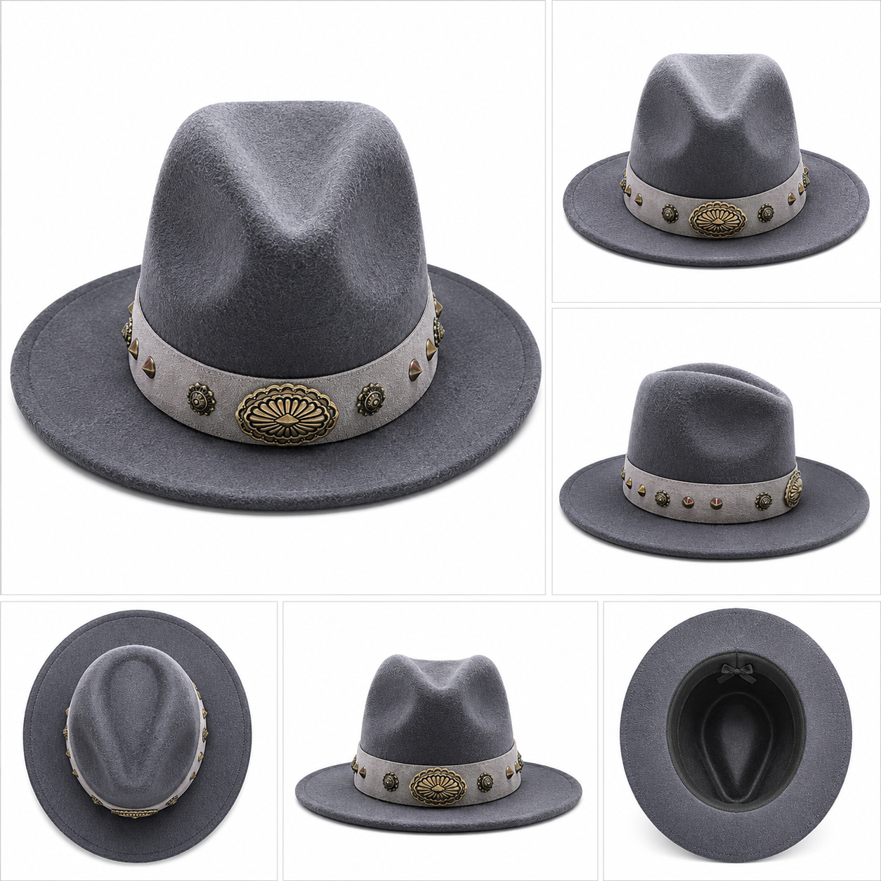 Sombrero Fuy (Paño gris)