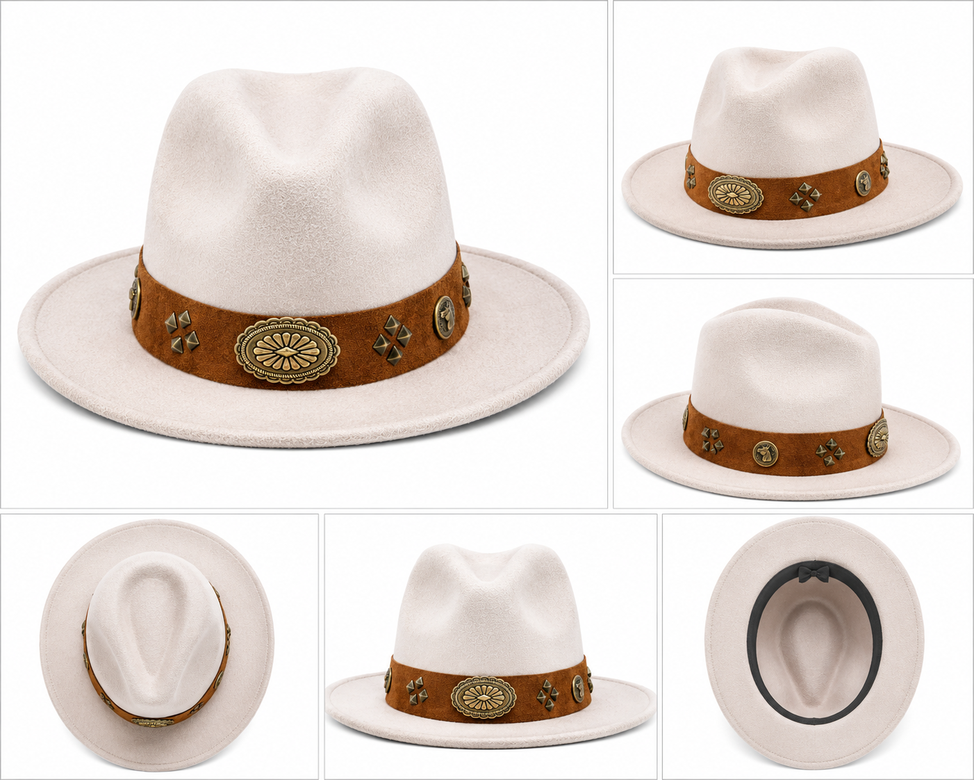 Sombrero Mia (Blanco Fieltro)