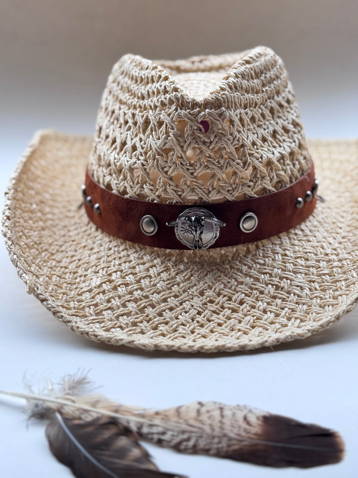 Sombrero Amarü Crudo