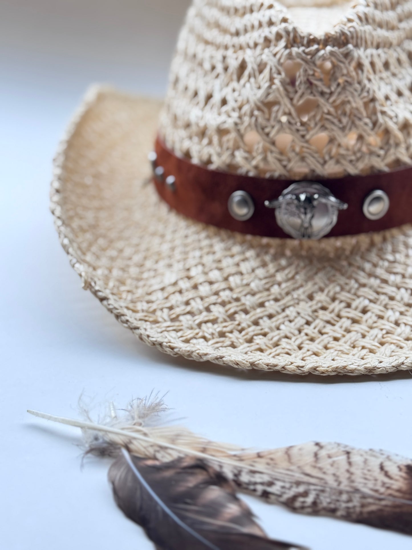 Sombrero Amarü Crudo