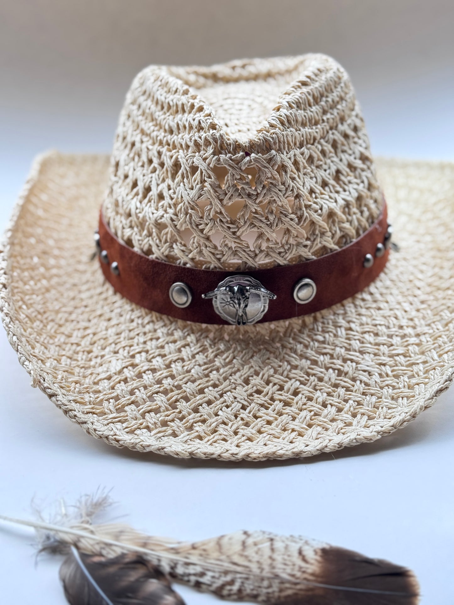 Sombrero Amarü Crudo