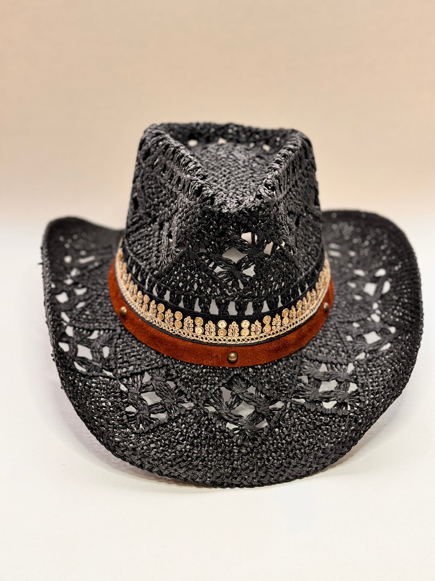 Sombrero Cow Antu Negro