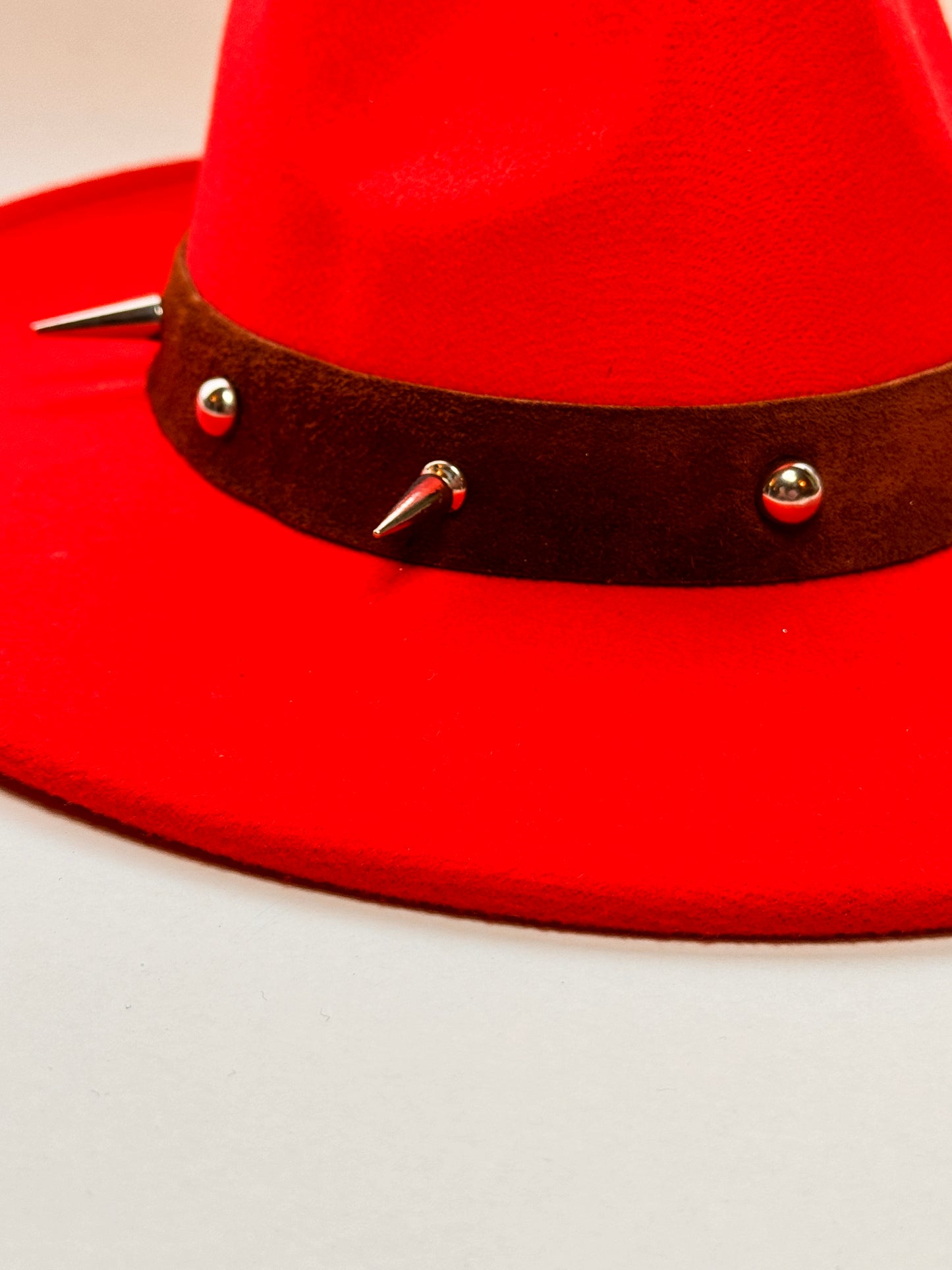 Sombrero Garza Rock Rojo