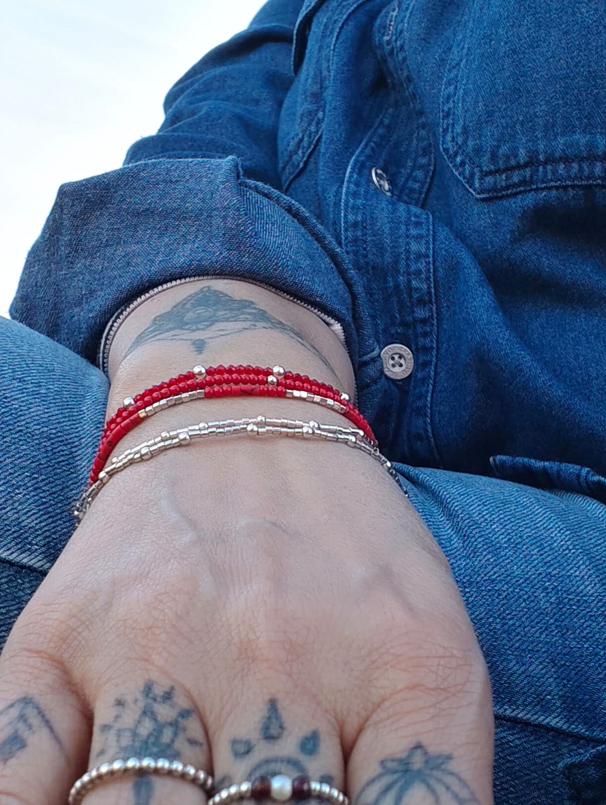 Pulsera Coral