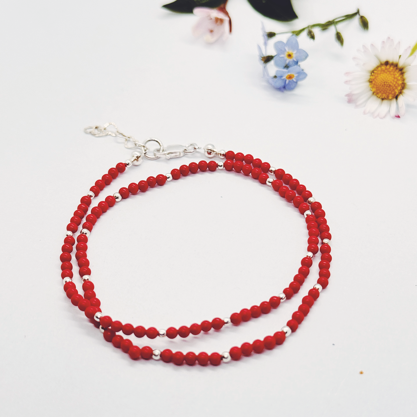 Pulsera Coral