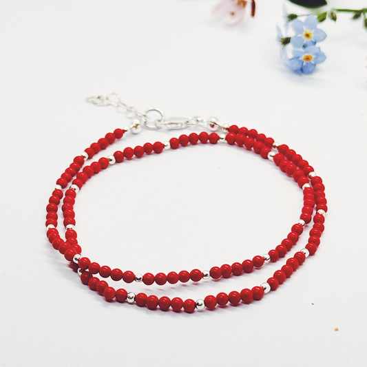 Pulsera Coral