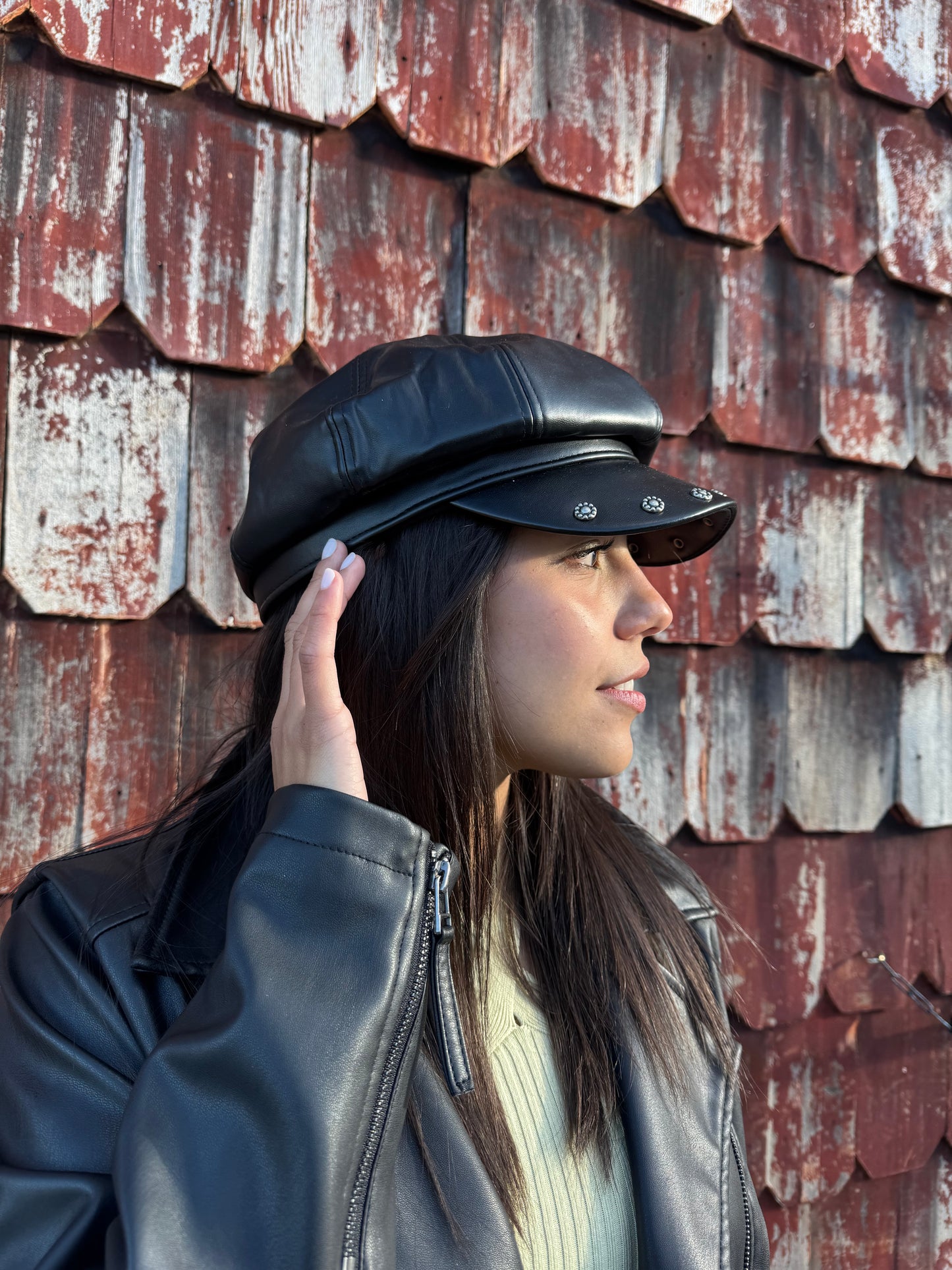 Boina Selena  Ecocuero